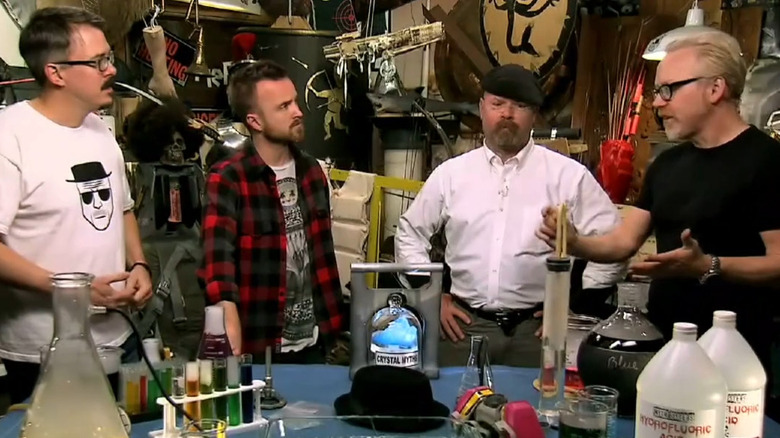 Vince Gilligan and Aaron Paul on Mythbusters