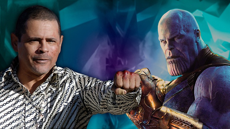 Tuco and Thanos facing off