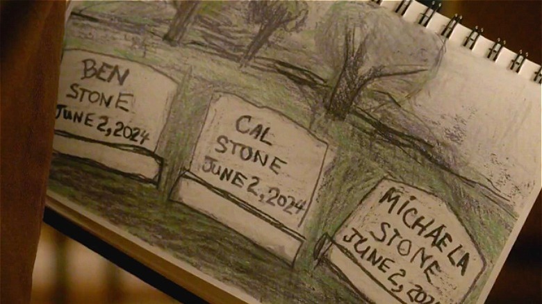 Cal's drawings from Manifest