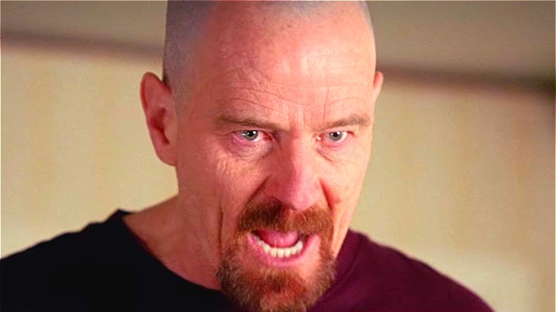 Walter White angry