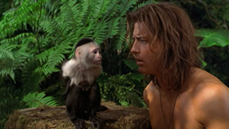 George and monkey