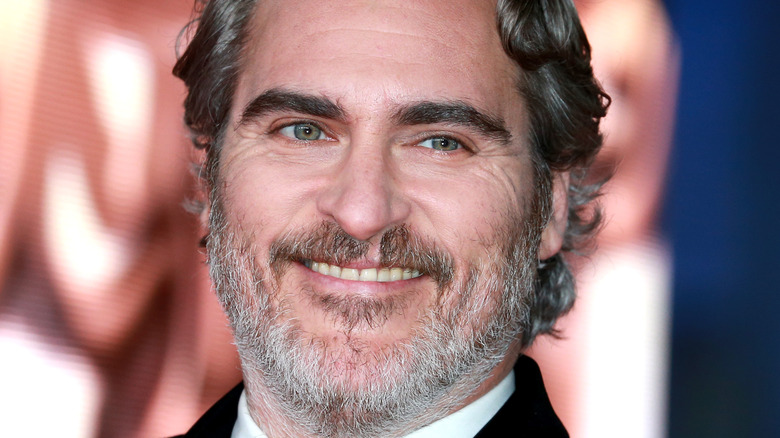 Joaquin Phoenix smiling