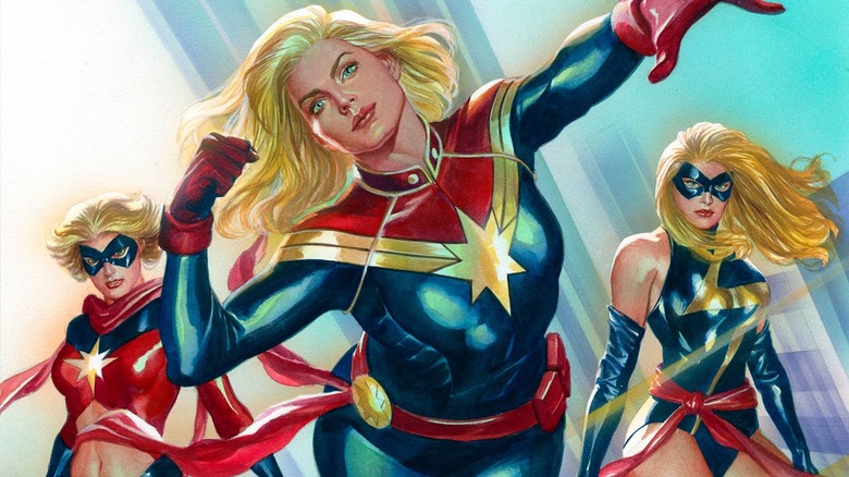 Carol Danvers' different looks