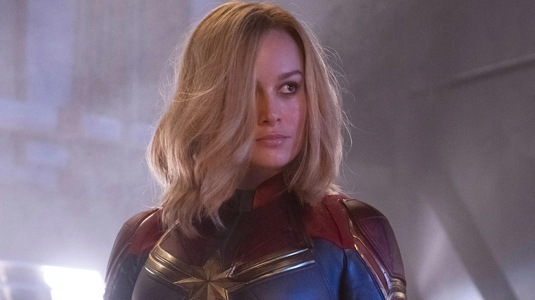 Larson as Captain Marvel