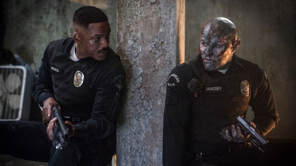 Will Smith and Joel Edgerton in Netflix's Bright