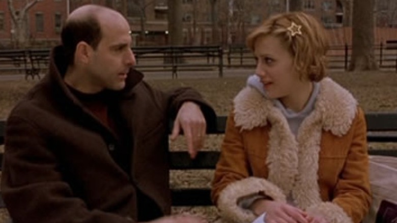 Brittany Murphy and Stanley Tucci in Sidewalks of New York