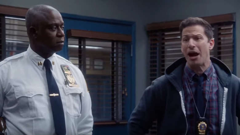 Holt and Peralta in office