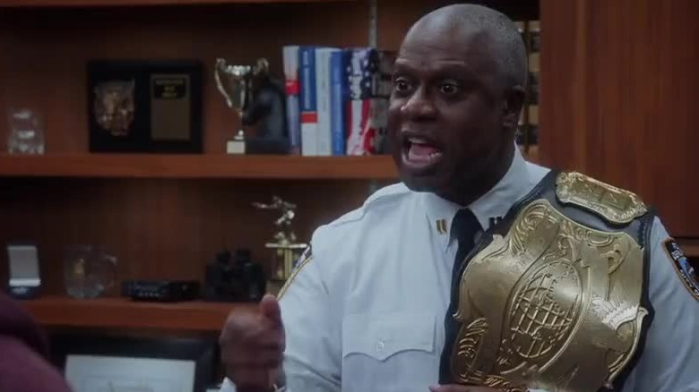 Captain Holt championship cummerbund