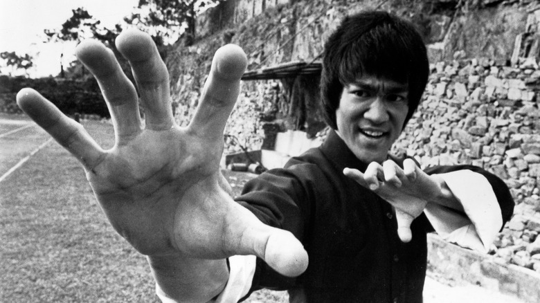 Bruce Lee ready to fight