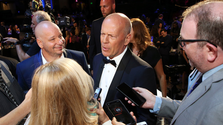 Bruce Willis at an event