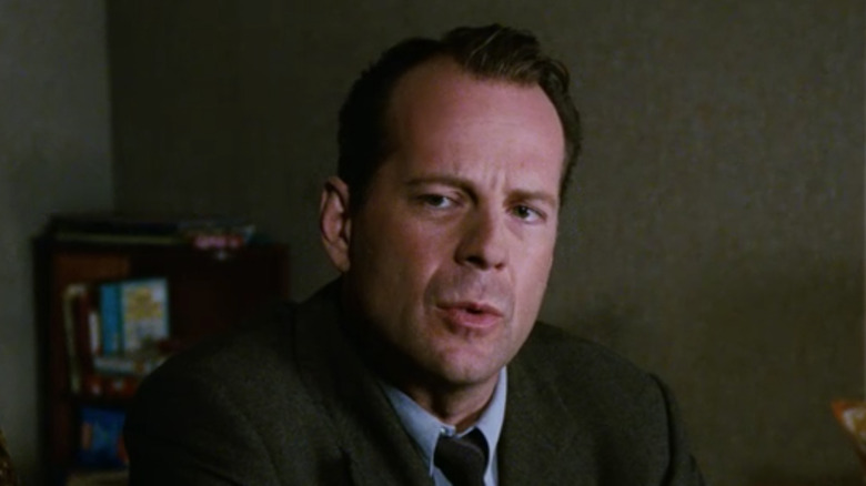 Bruce Willis playing Dr. Crowe