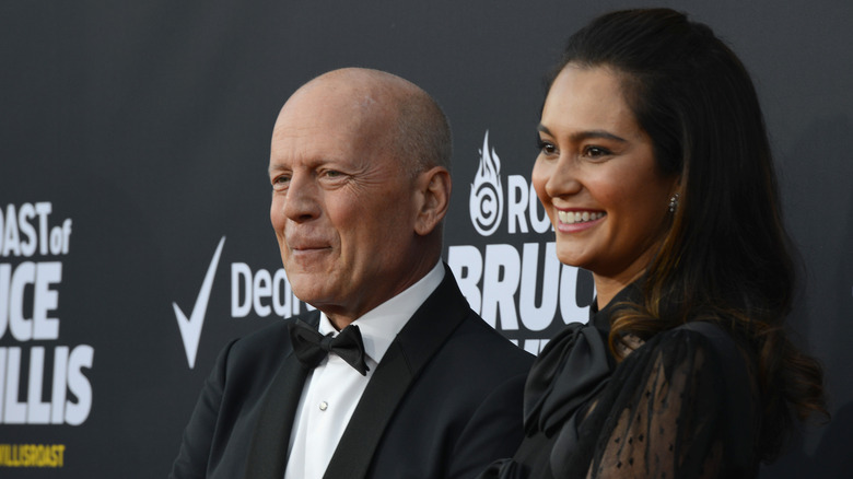 Bruce Willis and Emma Heming attend event