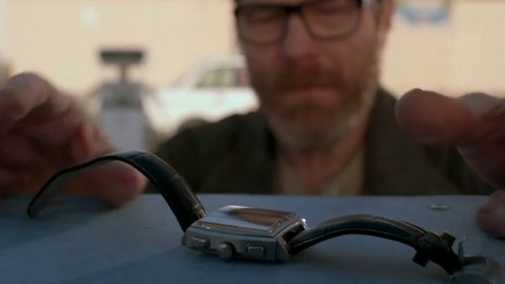 Walt leaving his watch