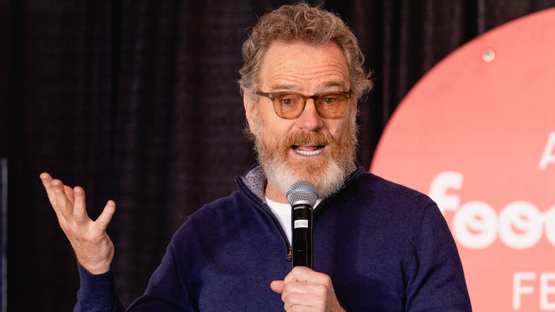 Bryan Cranston beard at food festival