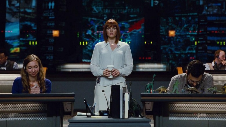 Bryce Dallas Howard in control room