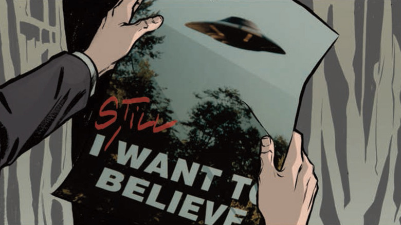 Mulder finds his old poster