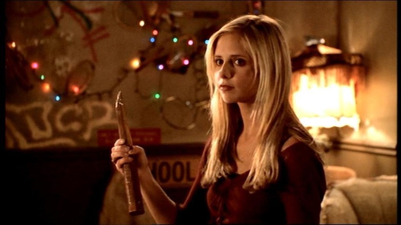 Buffy holding stake