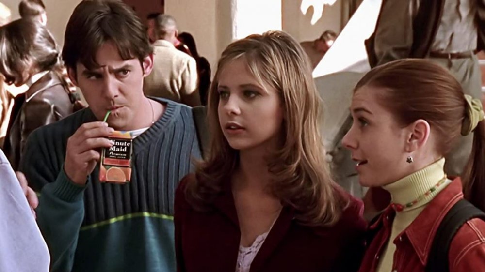 Nicholas Brendon, Sarah Michelle Gellar, and Alyson Hannigan in Buffy the Vampire Slayer