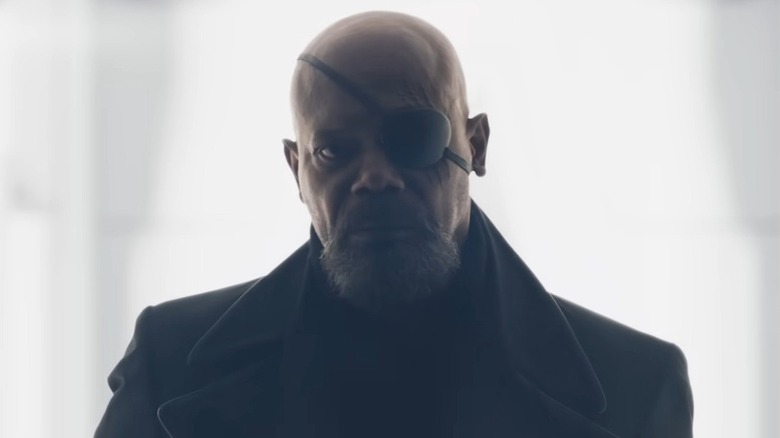 Nick Fury with eye patch