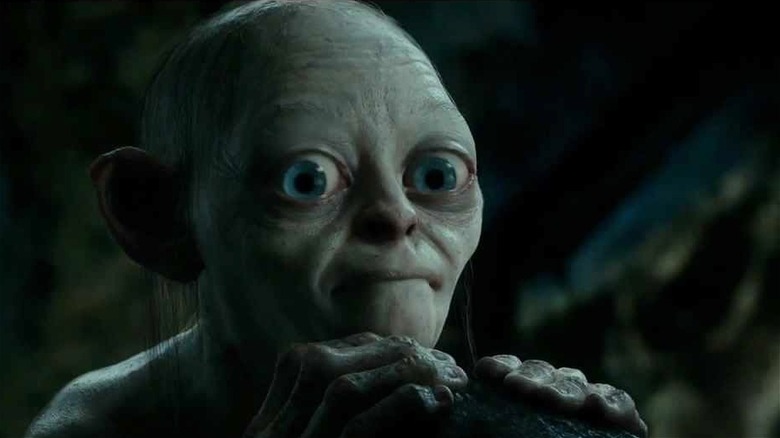 Gollum pondering