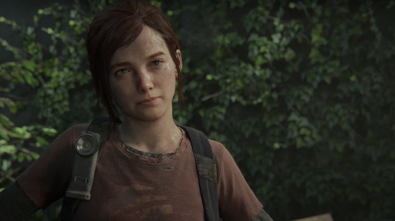 Ellie stares