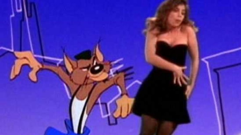 Paula Abdul and MC Skat Kat