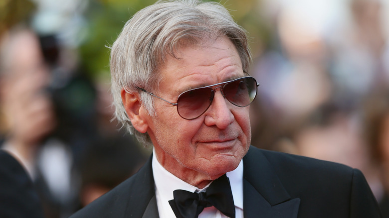 Harrison Ford smirking