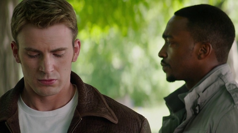 Steve Rogers and Sam Wilson together