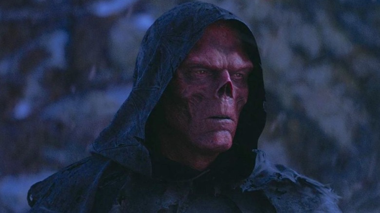 Red Skull wearing cloak