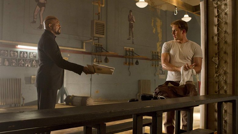 Steve and Nick Fury