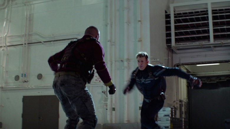 Captain America: The Winter Soldier Batroc versus Captain America