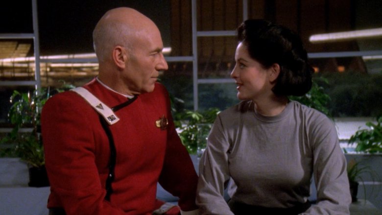 Picard's cadet uniform