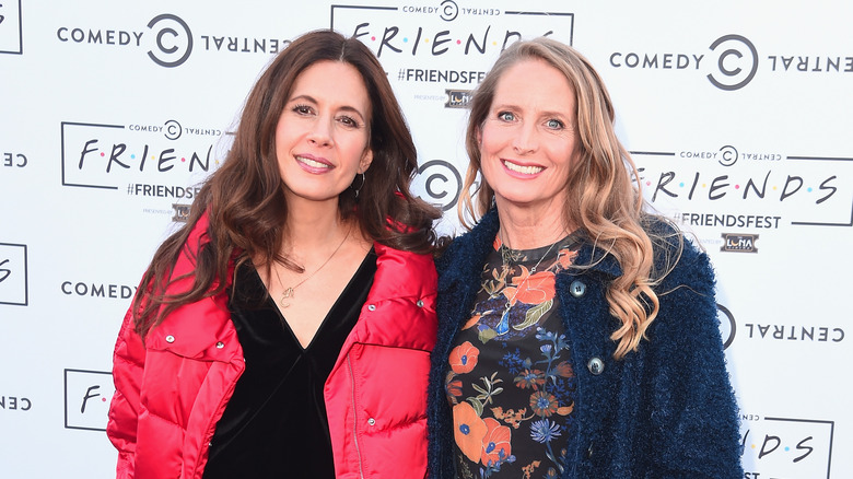 Jessica Hecht and Jane Sibbett at event