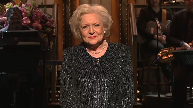 Betty White smiling