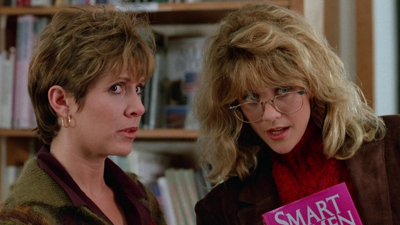 Marie and Sally in bookstore