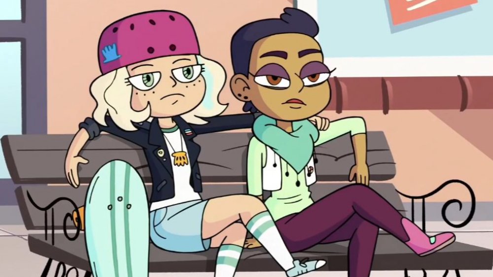 Jackie and Chloe on Star Vs. The Forces of Evil