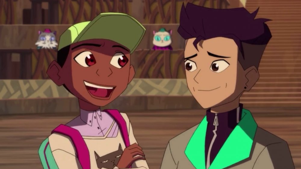 Benson and Troy in Kipo and the Age of the Wonderbeasts