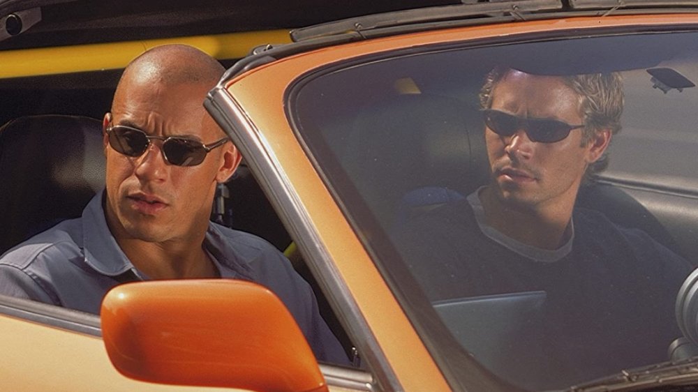 Vin Diesel and Paul Walker in The Fast and The Furious