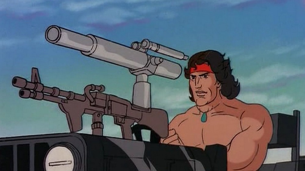 Rambo with guns