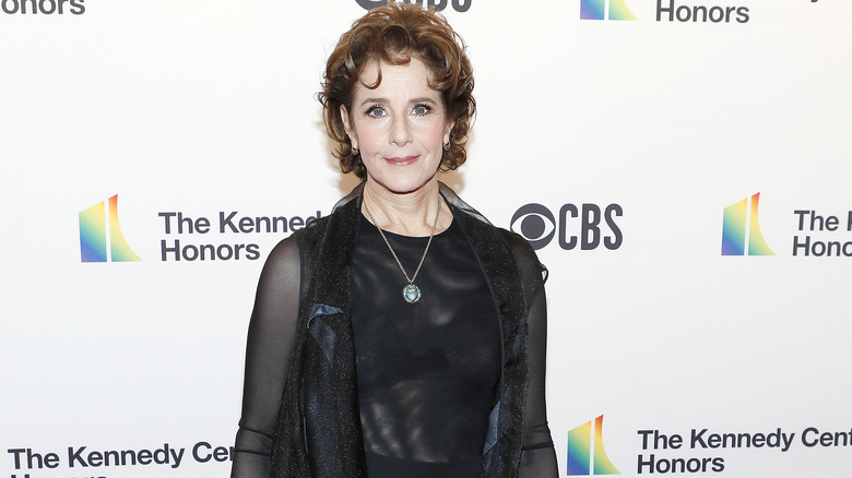 Debra Winger on the red carpet