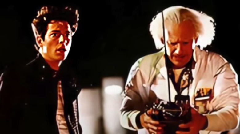 Eric Stoltz in Back to the Future footage