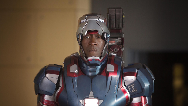 Rhodey in Iron Patriot suit