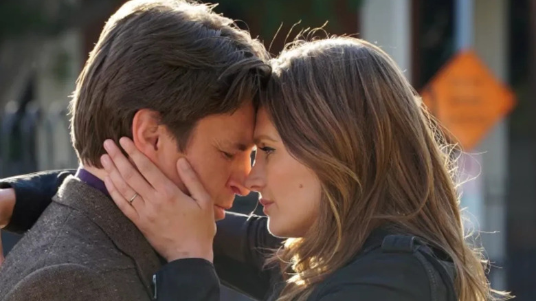 Nathan Fillion and Stana Katic in Castle