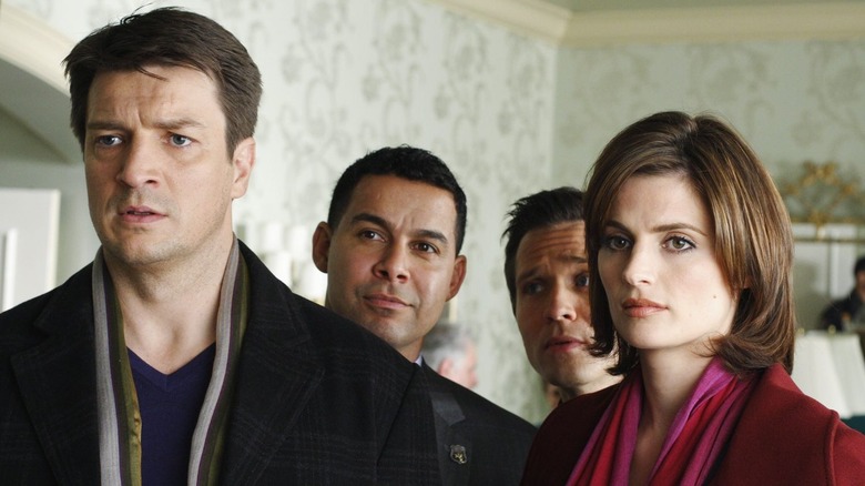 The cast of Castle