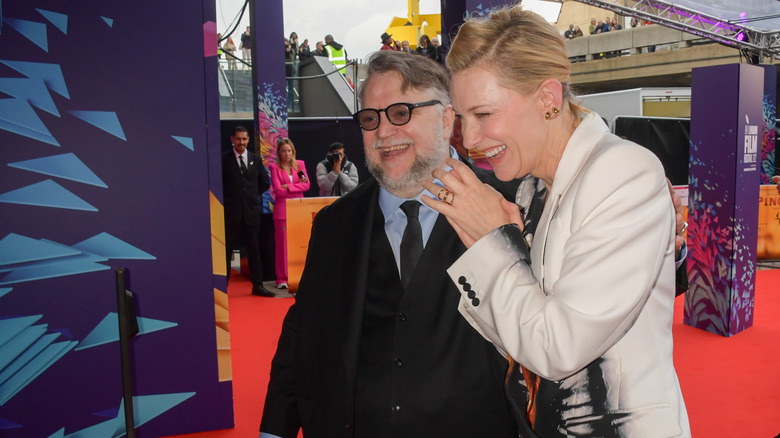 Blanchett and del Toro attend event 