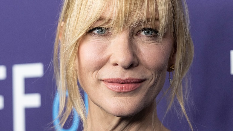 Cate Blanchett with bangs