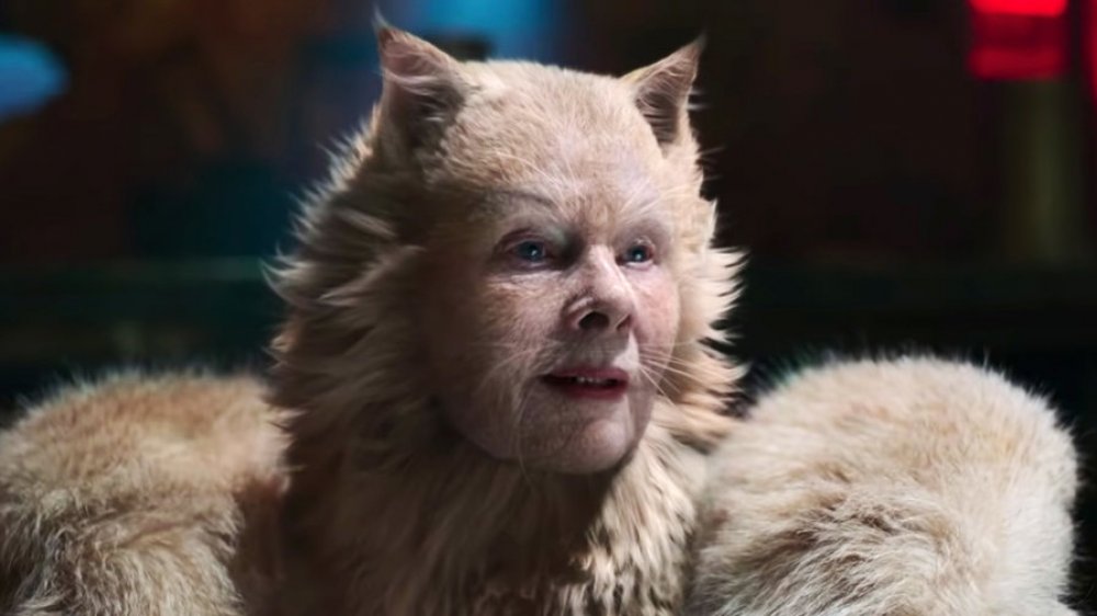 Judy Dench as Old Deuteronomy in Cats