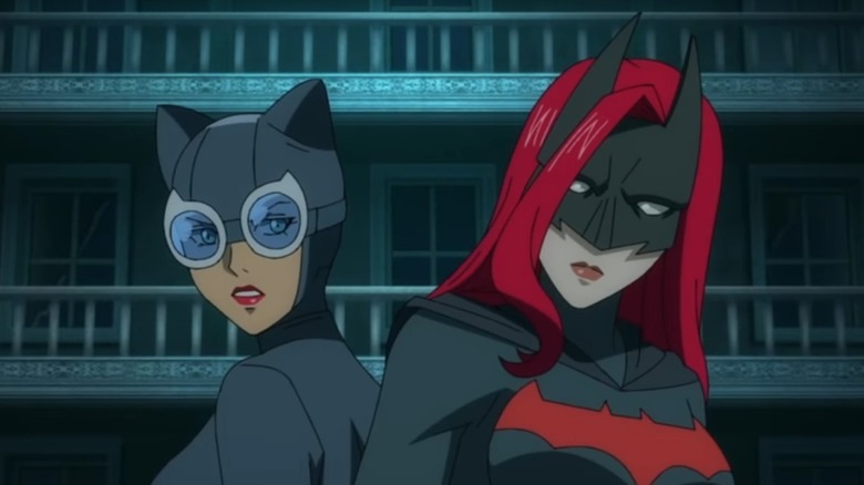 Catwoman and Batwoman back-to-back