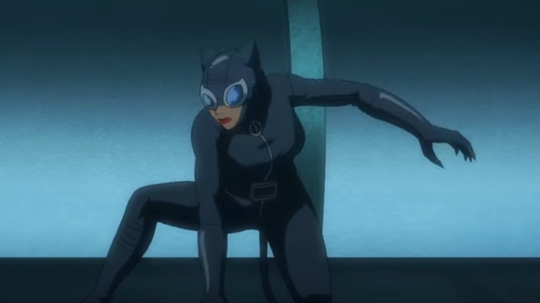 Catwoman pose