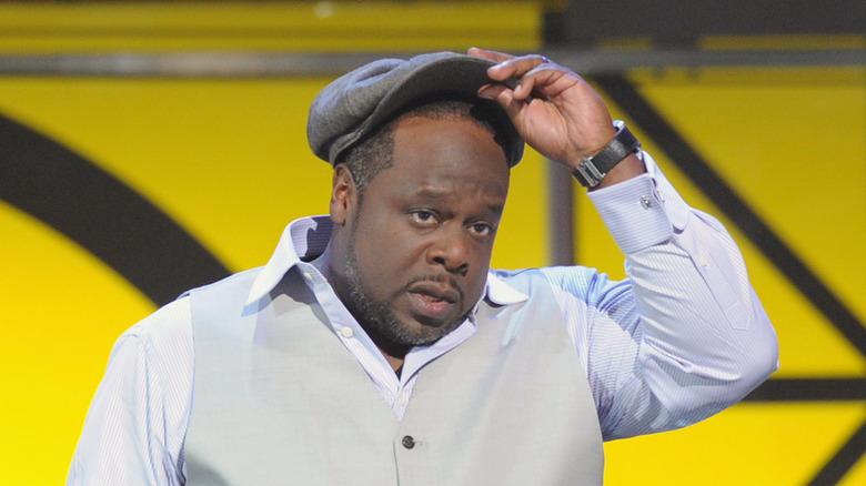 Cedric the Entertainer flat cap